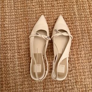Dolce Vita Cream Pointed Flats